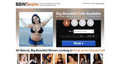 Desktop Screenshot of bbwdesire.com