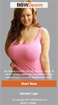 Mobile Screenshot of bbwdesire.com